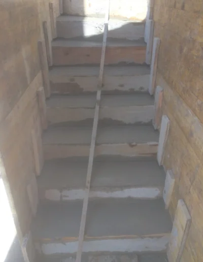 Réalisation d’un escalier maçonné
